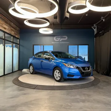 Blue 2022 Nissan Versa 1.6 S for sale in Kaysville, UT