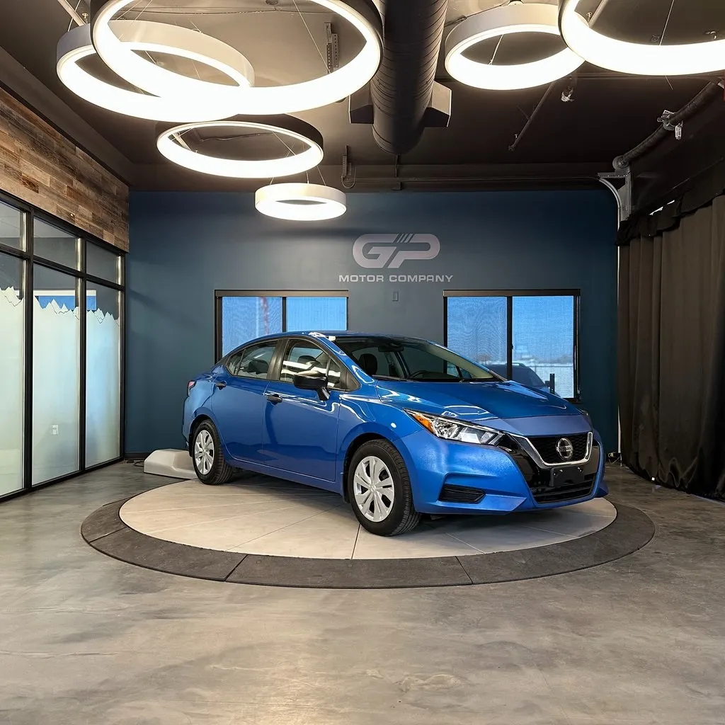 Blue 2022 Nissan Versa 1.6 S for sale in Kaysville, UT