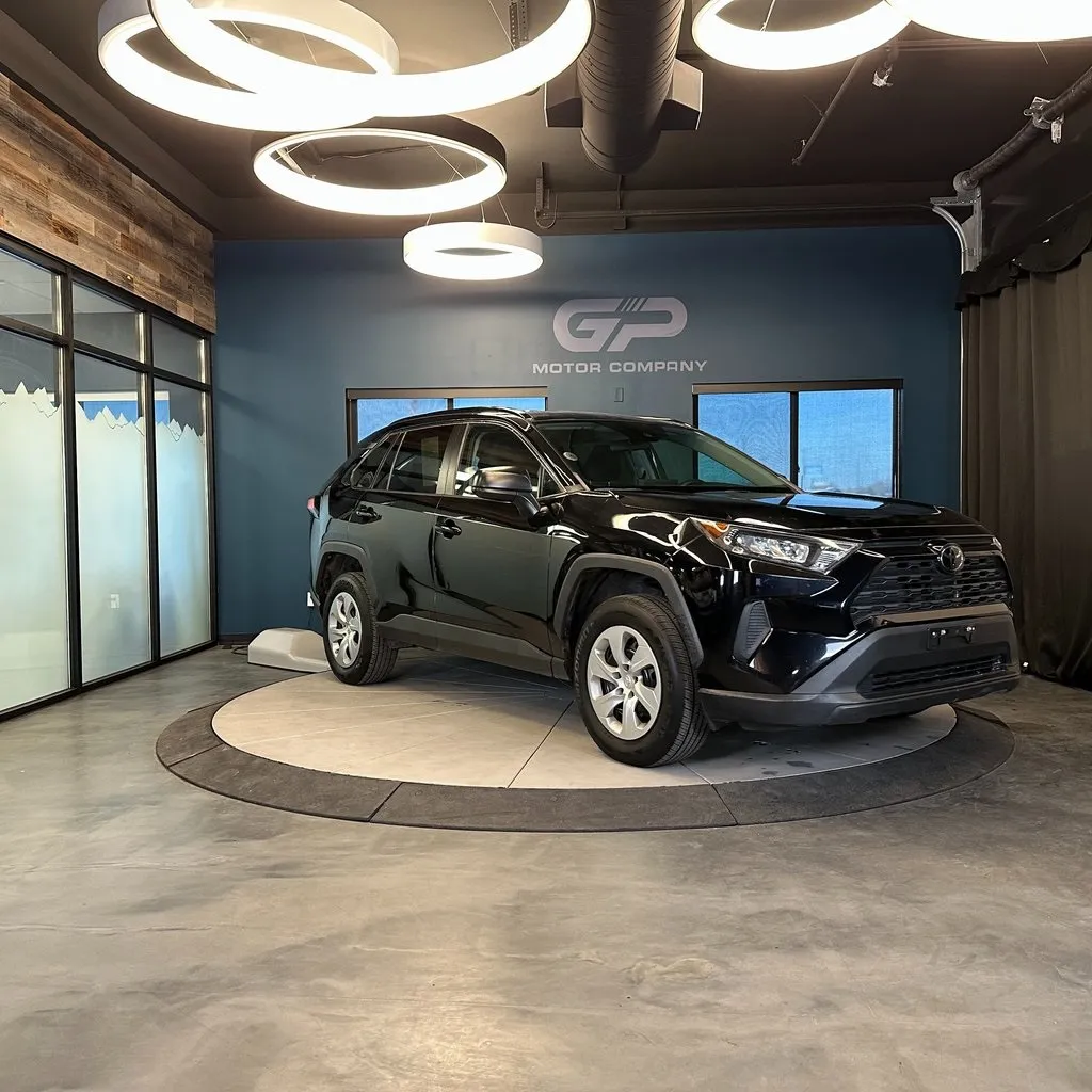 Black 2021 Toyota RAV4 LE for sale in Kaysville, UT