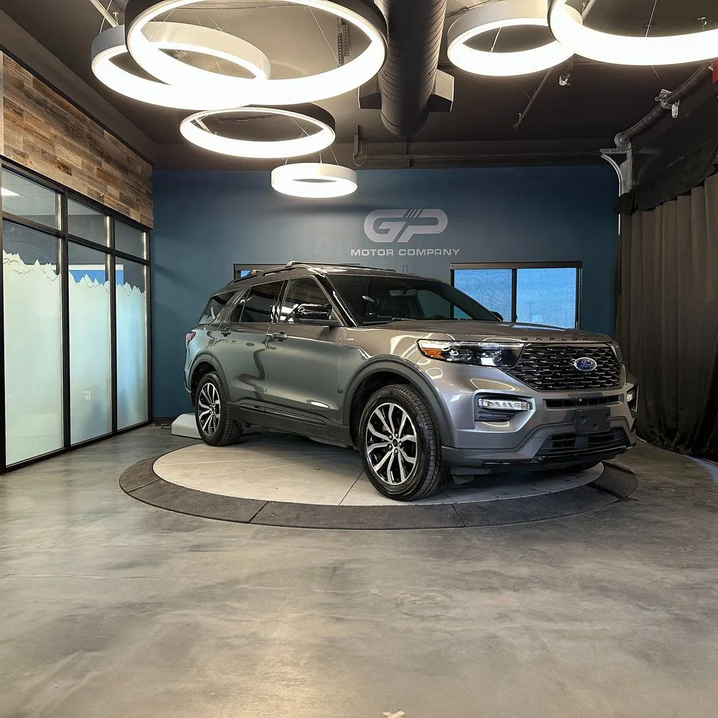 Gray 2022 Ford Explorer ST-Line for sale in Kaysville, UT
