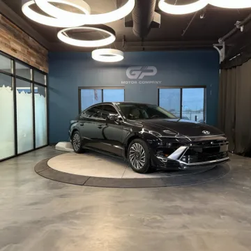 Blue 2024 Hyundai Sonata Hybrid Limited for sale in Kaysville, UT