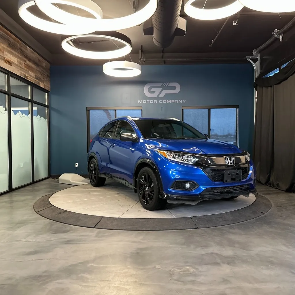 Blue 2021 Honda HR-V Sport for sale in Kaysville, UT