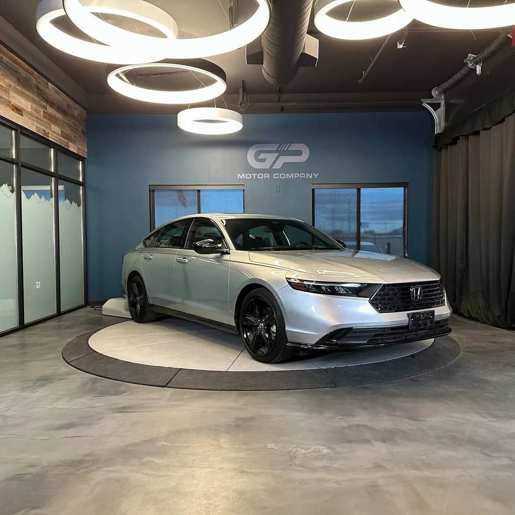 Silver 2024 Honda Accord Hybrid Sport-L for sale in Kaysville, UT