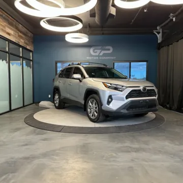 Silver 2023 Toyota RAV4 XLE Premium for sale in Kaysville, UT