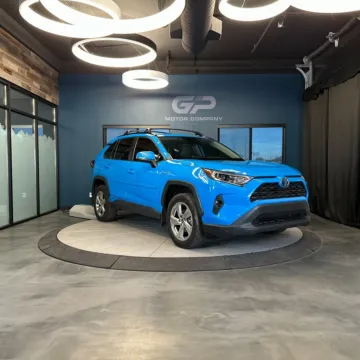 Green 2021 Toyota RAV4 Hybrid XLE Premium for sale in Kaysville, UT