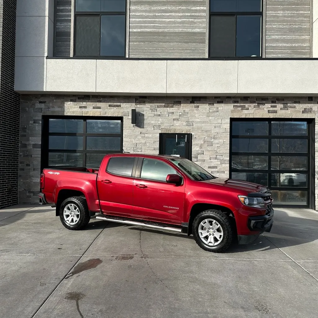 Red 2021 Chevrolet Colorado LT for sale in Kaysville, UT