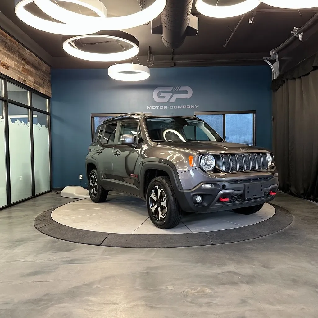 Gray 2020 Jeep Renegade Trailhawk for sale in Kaysville, UT