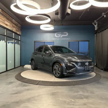 Gray 2022 Hyundai Kona N Line for sale in Kaysville, UT