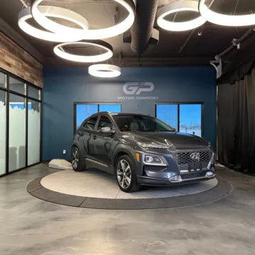 Gray 2021 Hyundai Kona Limited for sale in Kaysville, UT