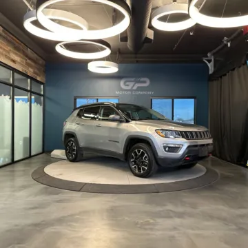 Silver 2021 Jeep Compass Trailhawk for sale in Kaysville, UT