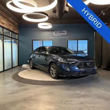 Blue 2023 Honda Accord Hybrid EX-L for sale in Kaysville, UT