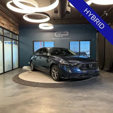 Blue 2023 Honda Accord Hybrid EX-L for sale in Kaysville, UT