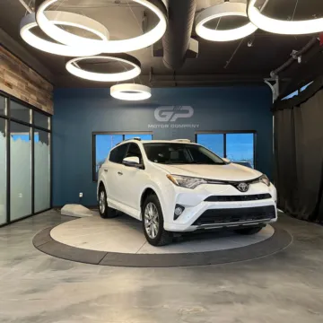 White 2017 Toyota RAV4 Platinum for sale in Kaysville, UT