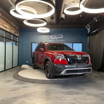 Red 2025 Nissan Pathfinder Rock Creek for sale in Kaysville, UT