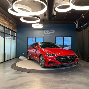 Red 2021 Hyundai Sonata Limited for sale in Kaysville, UT