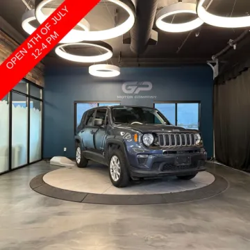 Blue 2023 Jeep Renegade Latitude for sale in Kaysville, UT