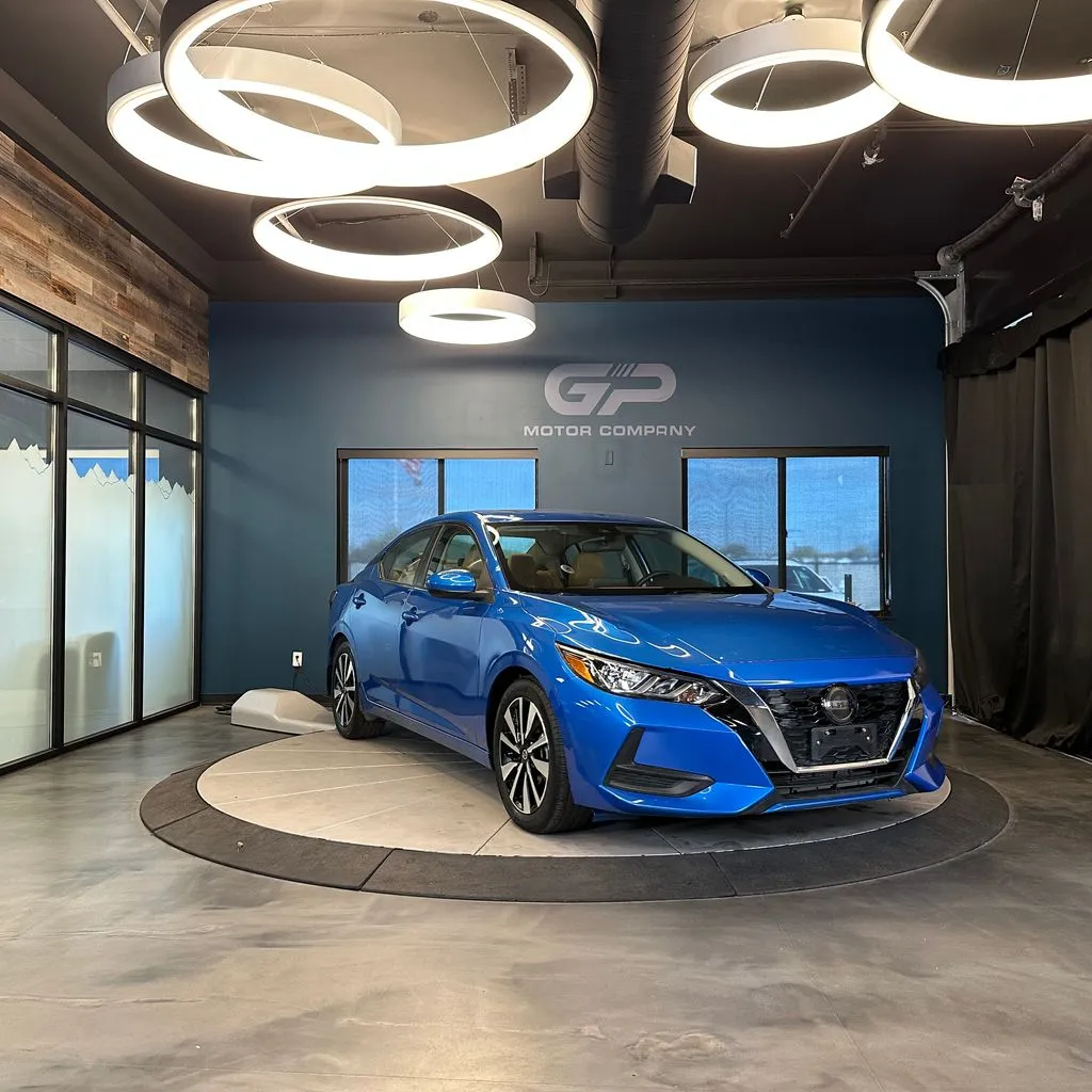 Blue 2023 Nissan Sentra SV for sale in Kaysville, UT