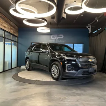 Black 2023 Chevrolet Traverse LT for sale in Kaysville, UT
