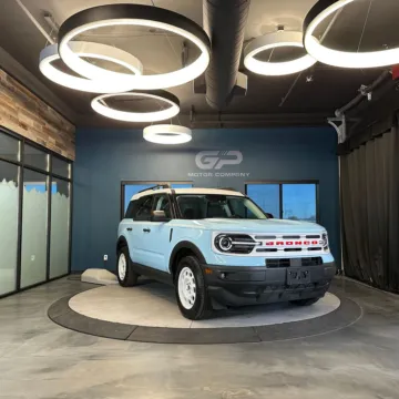 Blue 2023 Ford Bronco Sport Heritage for sale in Kaysville, UT