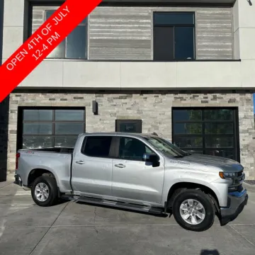 Silver 2022 Chevrolet Silverado 1500 LTD LT for sale in Kaysville, UT
