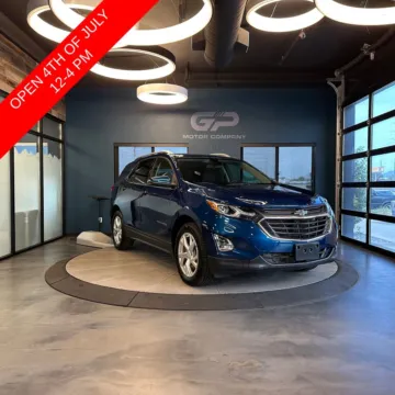 Blue 2019 Chevrolet Equinox LT for sale in Kaysville, UT