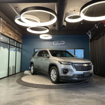 Gray 2023 Chevrolet Traverse LS for sale in Kaysville, UT
