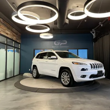 White 2016 Jeep Cherokee Overland for sale in Kaysville, UT