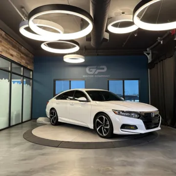 White 2018 Honda Accord Sport 2.0T for sale in Kaysville, UT