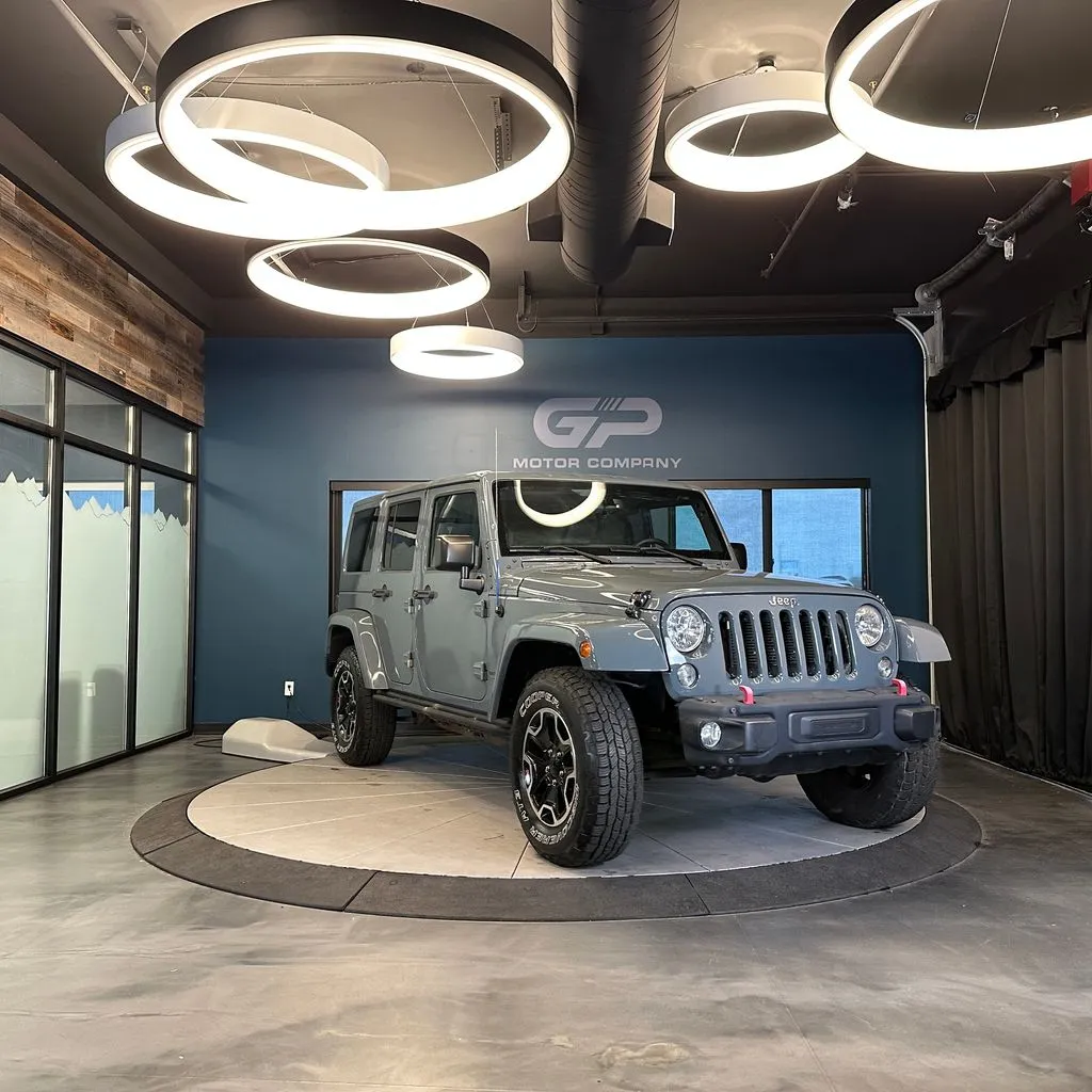 Gray 2015 Jeep Wrangler Unlimited Rubicon for sale in Kaysville, UT