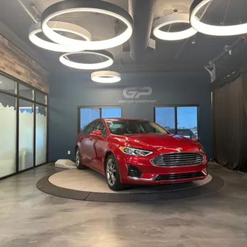 Red 2020 Ford Fusion SEL for sale in Kaysville, UT