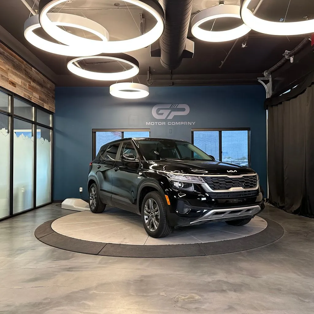 Black 2022 Kia Seltos LX for sale in Kaysville, UT