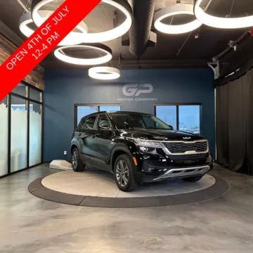 Black 2022 Kia Seltos LX for sale in Kaysville, UT