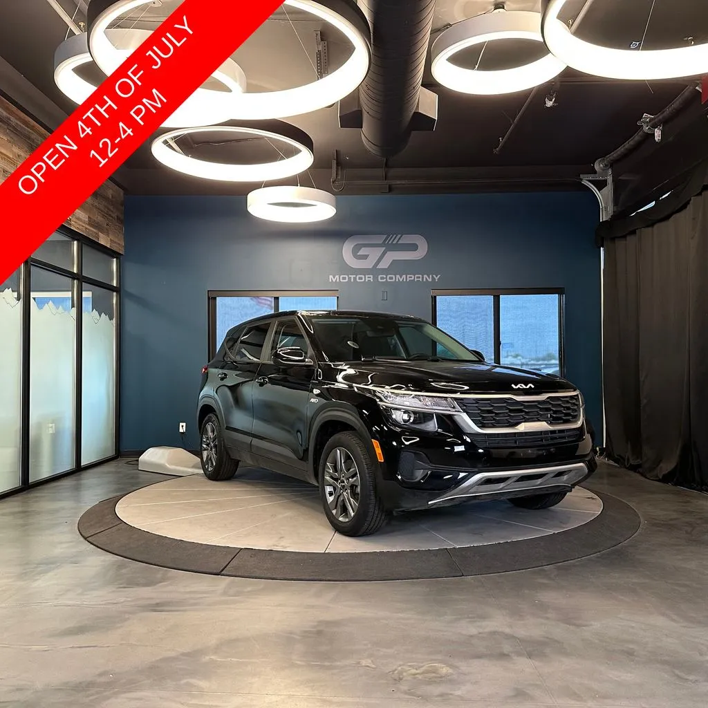 Black 2022 Kia Seltos LX for sale in Kaysville, UT