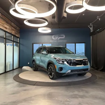 Blue 2024 Kia Seltos SX for sale in Kaysville, UT