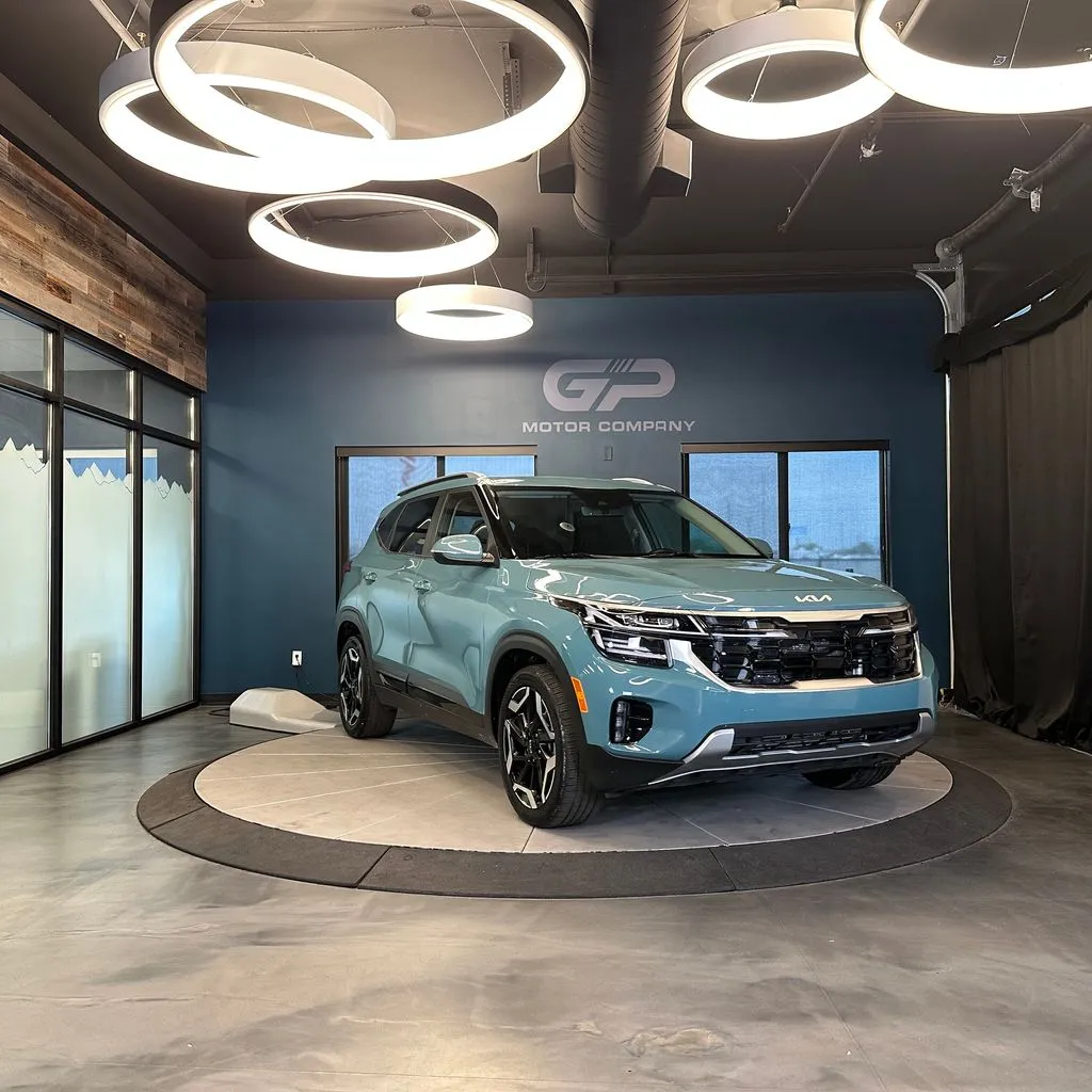 Blue 2024 Kia Seltos SX for sale in Kaysville, UT