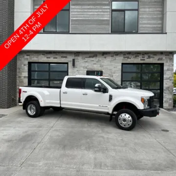 White 2017 Ford F-450SD Platinum for sale in Kaysville, UT