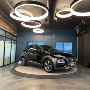 Black 2019 Hyundai Kona Limited for sale in Kaysville, UT