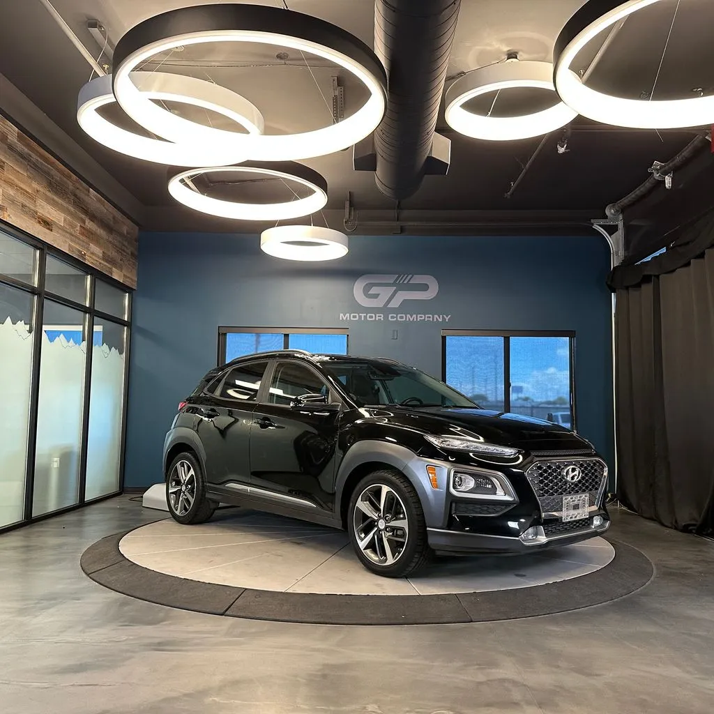Black 2019 Hyundai Kona Limited for sale in Kaysville, UT