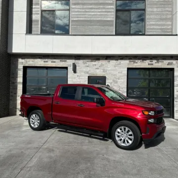 Red 2021 Chevrolet Silverado 1500 Custom for sale in Kaysville, UT