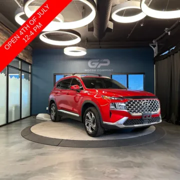 Red 2022 Hyundai Santa Fe SEL for sale in Kaysville, UT