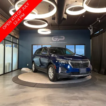 Blue 2022 Chevrolet Equinox LT for sale in Kaysville, UT
