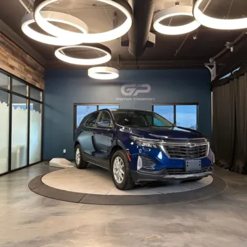 Blue 2022 Chevrolet Equinox LT for sale in Kaysville, UT