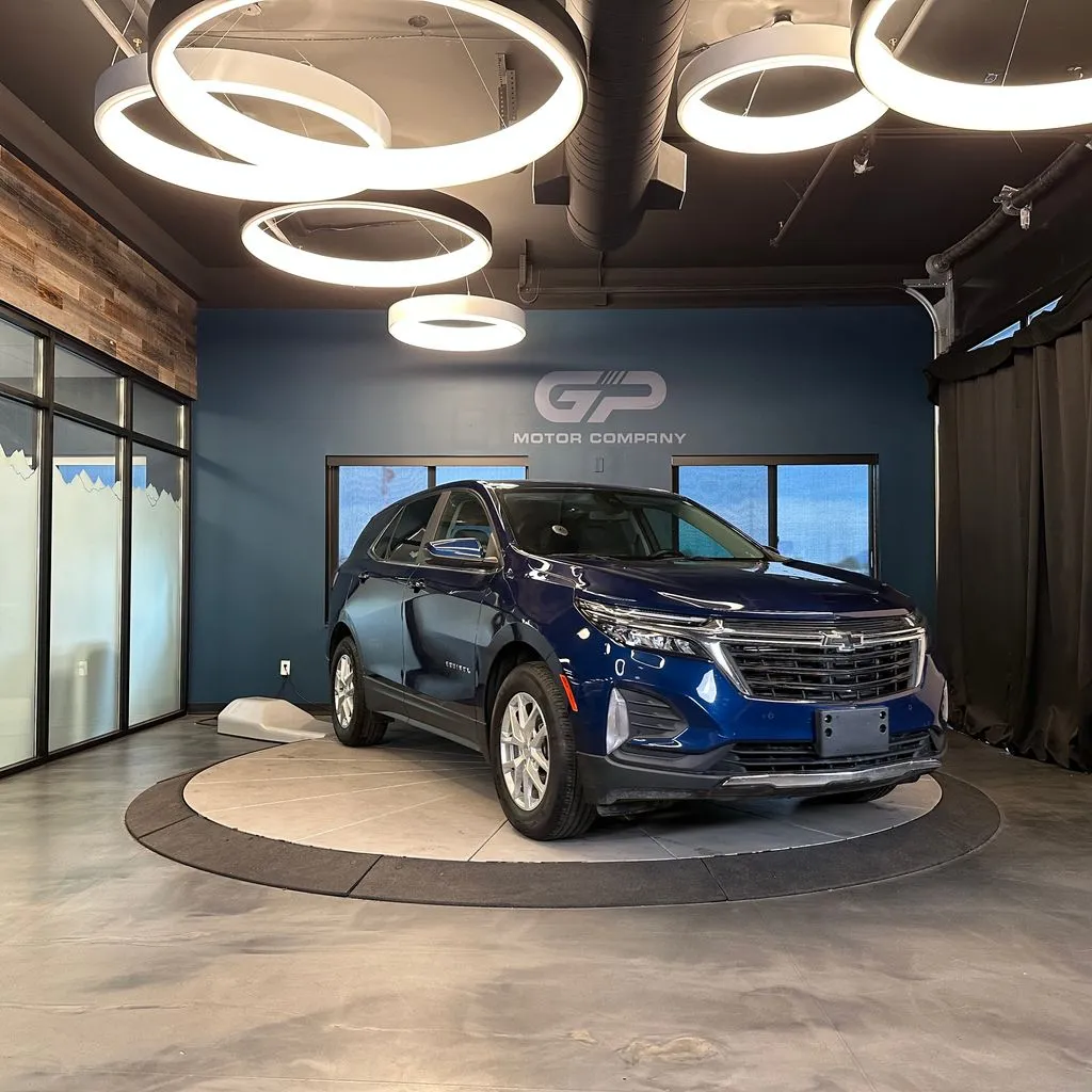 Blue 2022 Chevrolet Equinox LT for sale in Kaysville, UT