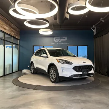 White 2021 Ford Escape Titanium for sale in Kaysville, UT