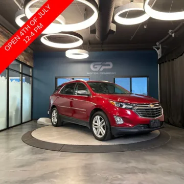 Red 2018 Chevrolet Equinox Premier for sale in Kaysville, UT