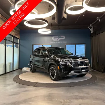 Black 2024 Kia Seltos SX for sale in Kaysville, UT