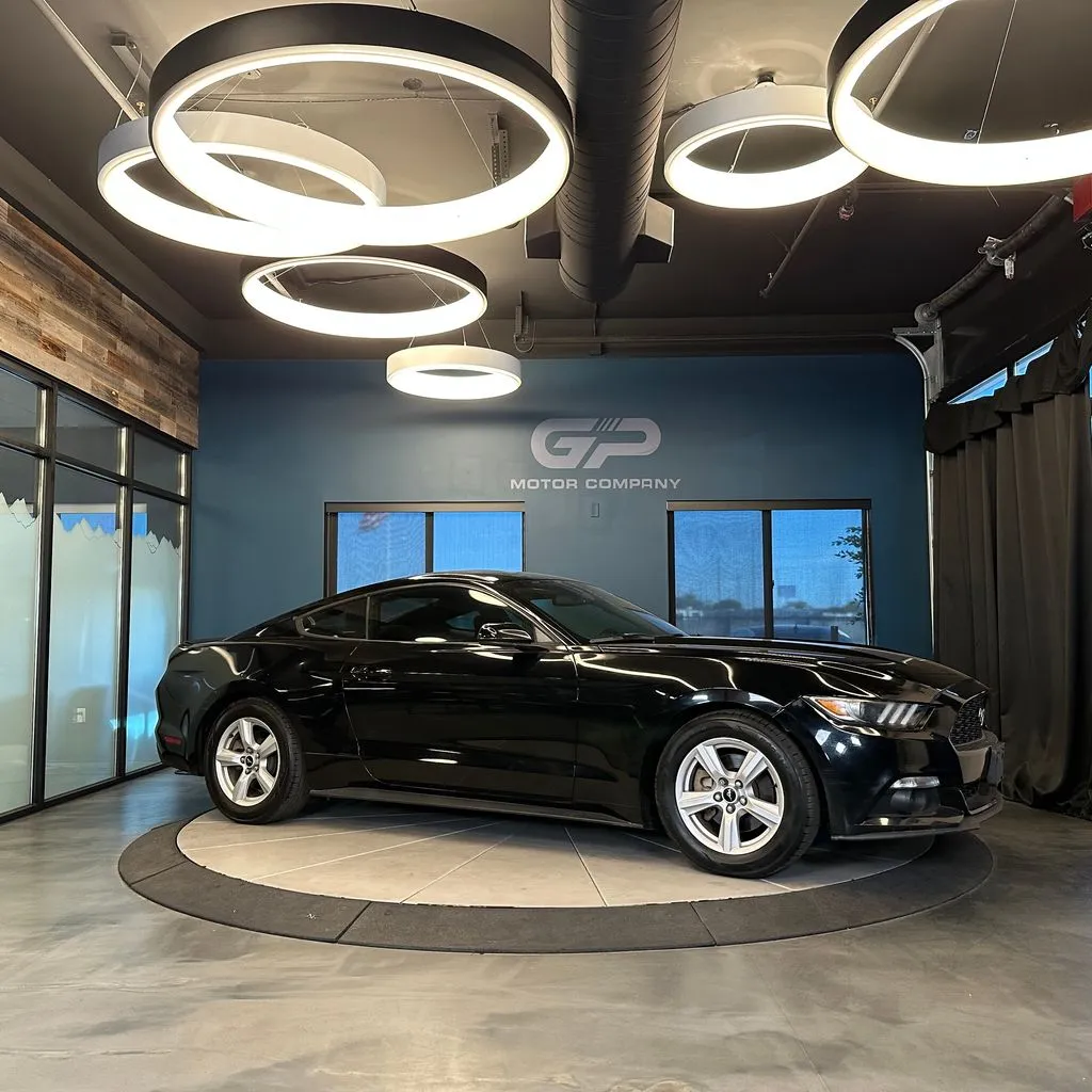 Black 2015 Ford Mustang EcoBoost for sale in Kaysville, UT