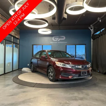 Red 2017 Honda Accord LX for sale in Kaysville, UT