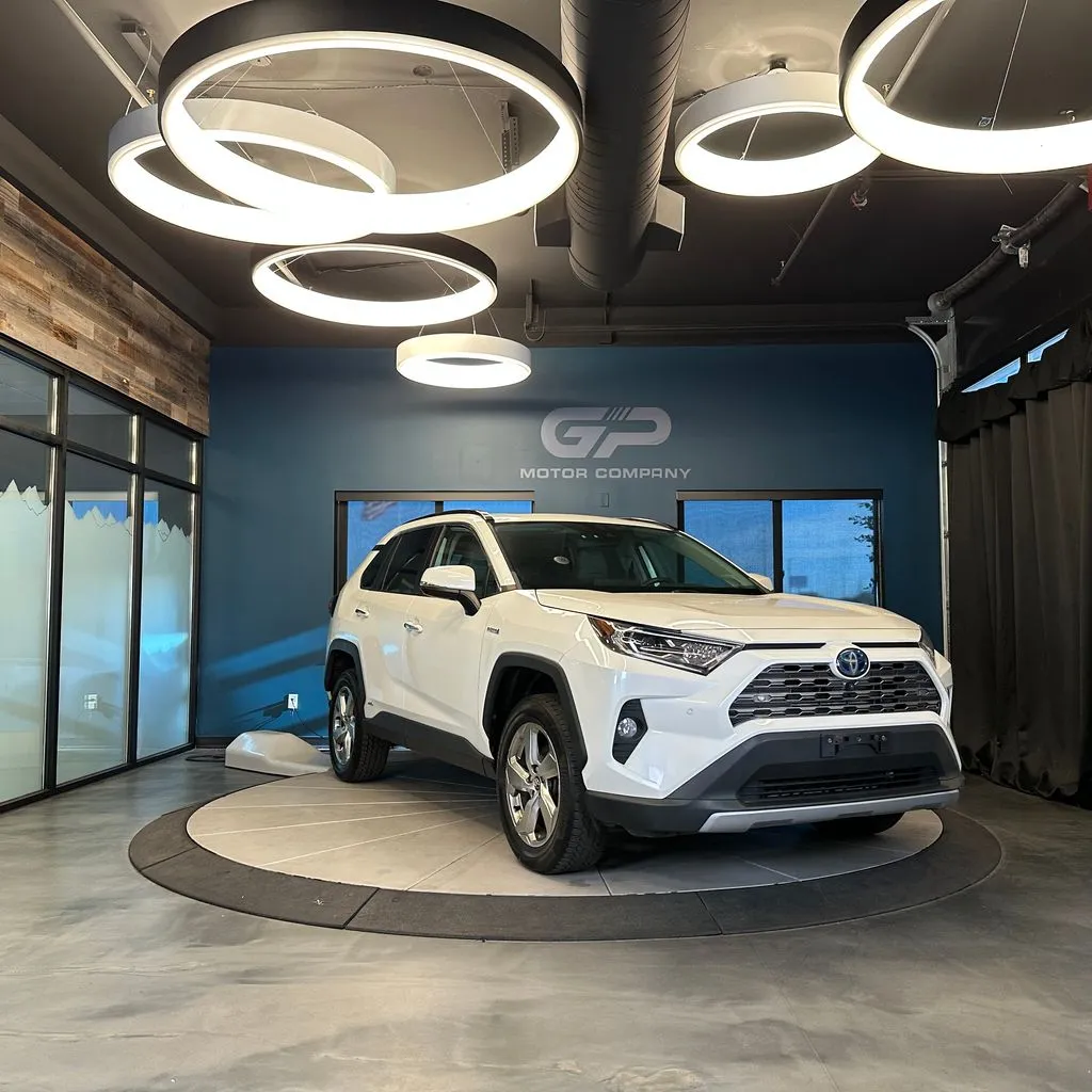 White 2020 Toyota RAV4 Hybrid Limited for sale in Kaysville, UT