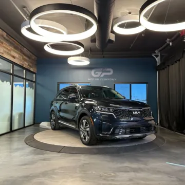 Blue 2023 Kia Sorento Hybrid EX for sale in Kaysville, UT